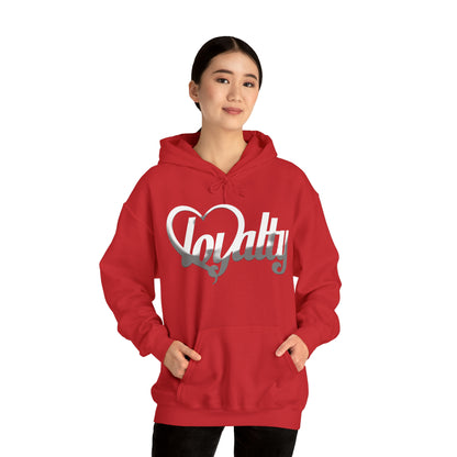 Sudadera con capucha unisex Heavy Blend™ - Blanco Heart Of Loyalty
