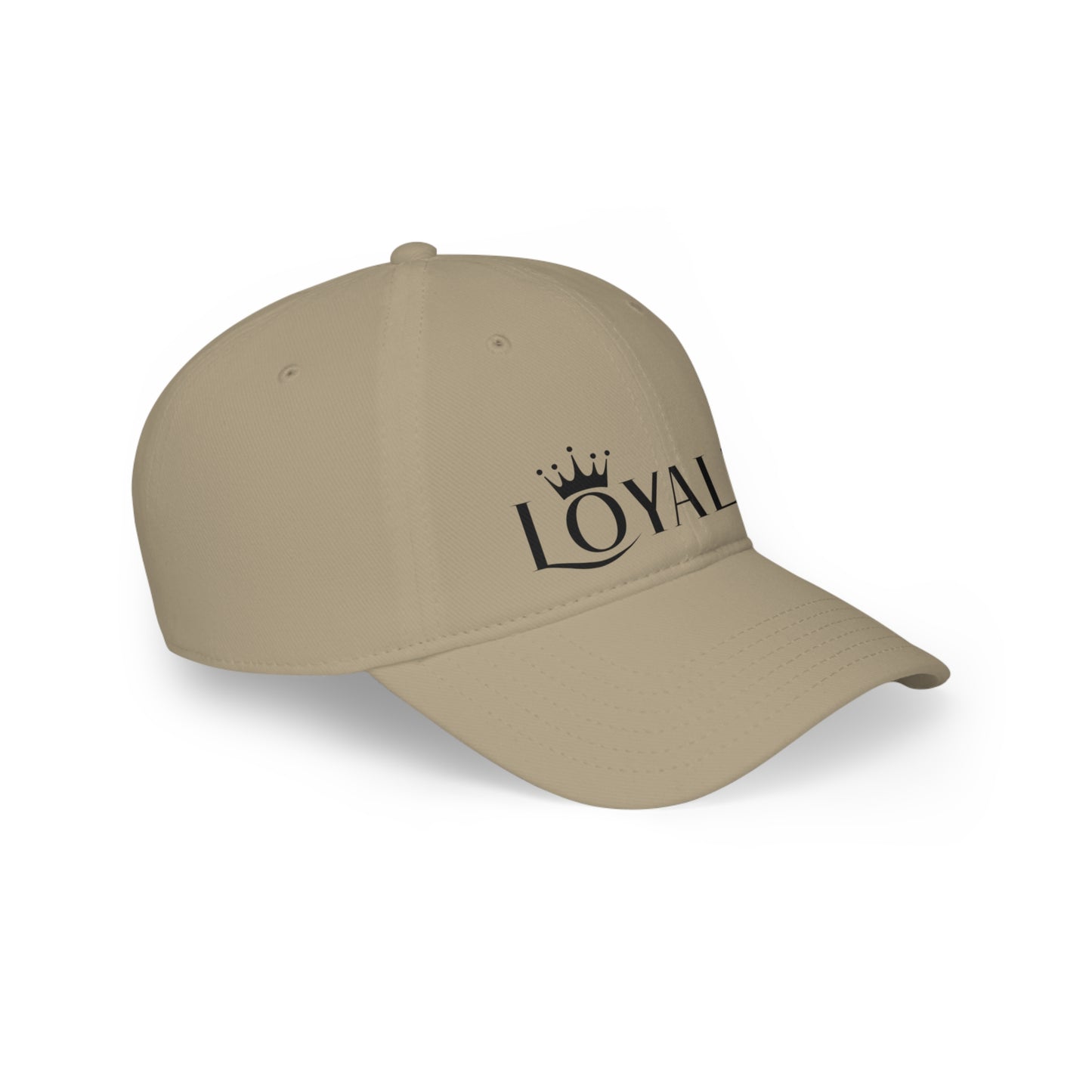 Gorra de béisbol de perfil bajo - Negro La lealtad reina