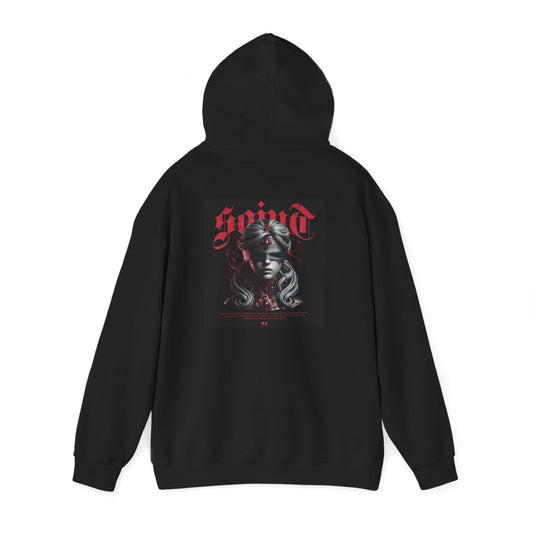 Saint Gothic Art Unisex Heavy Blend Hoodie - Vintage Graphic Sweatshirt, Cozy Streetwear