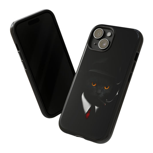 Tough Cases Apple iPhone - Cigarro para fumar gato negro