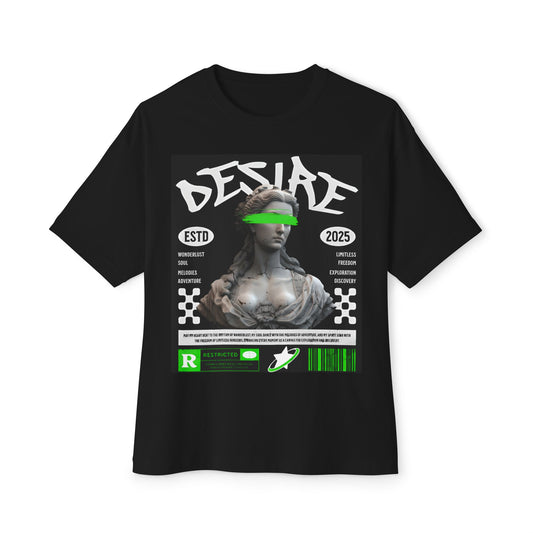 Desire statue - Streetwear Graphic Tee, Oversized T-Shirt