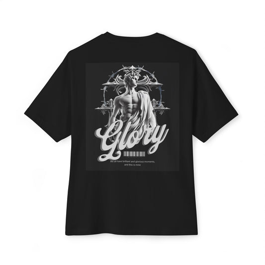 Glory Graphic Oversized Tee - Casual Unisex Shirt, Art Print T-Shirt,  Comfortable and Stylish