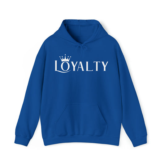 Unisex Heavy Blend™ Hooded Sweatshirt - White Loyalty Reigns