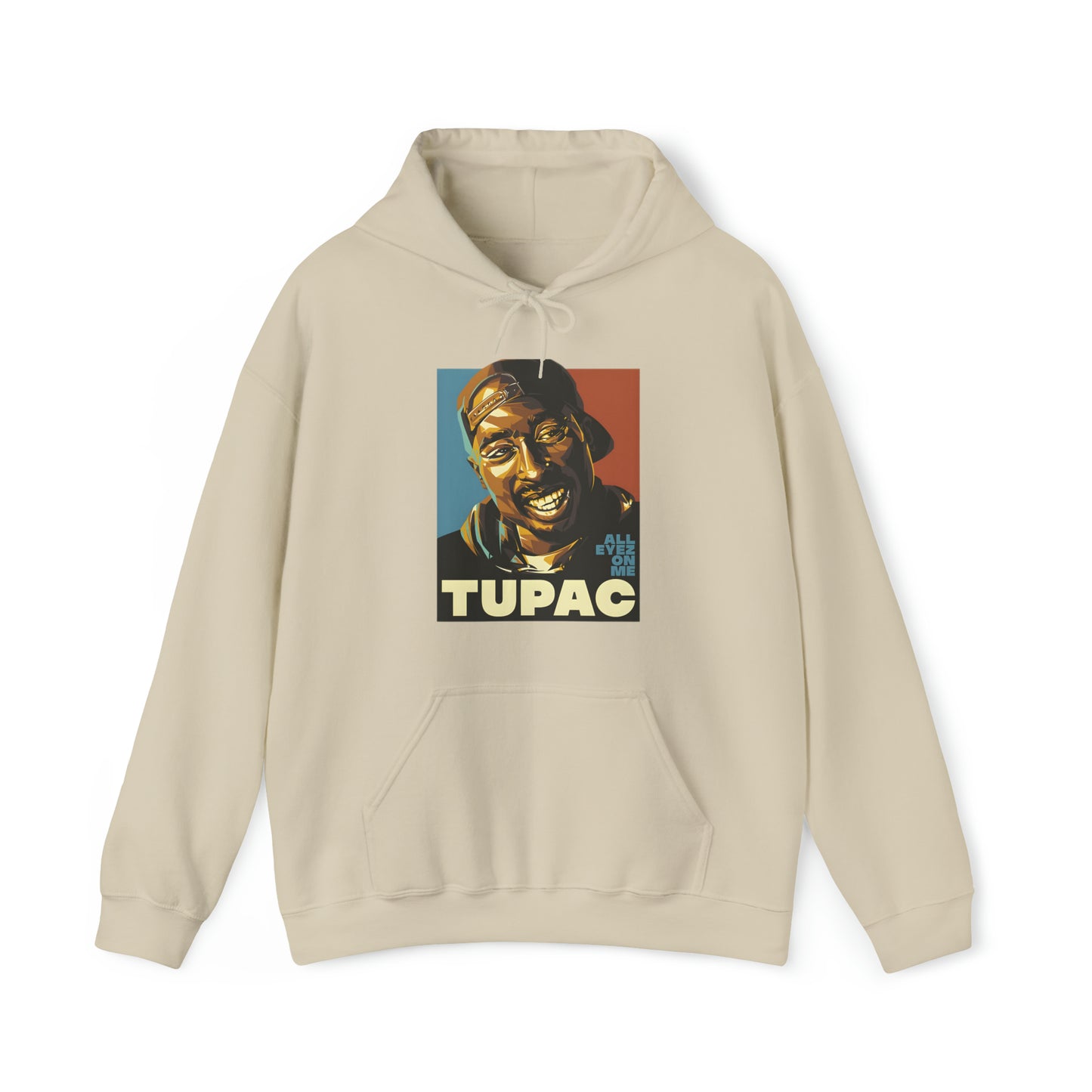 Sudadera con capucha unisex Heavy Blend™ - Tupac Artwork