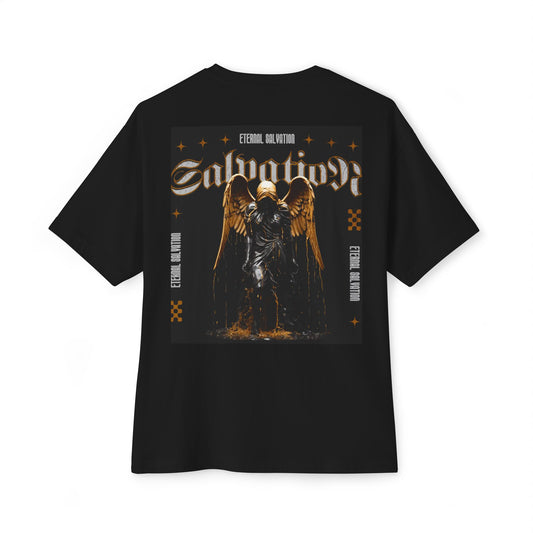 Eternal Salvation Graphic Tee - Unisex Oversized T-Shirt, Spiritual Fashion, Casual Streetwear