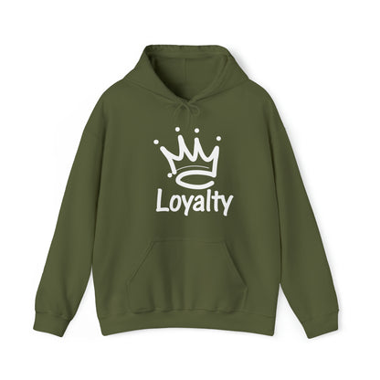 Sudadera con capucha unisex Heavy Blend™ - Corona blanca de lealtad