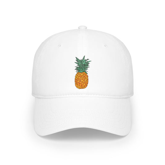 Gorra de béisbol de perfil bajo - Piña estética