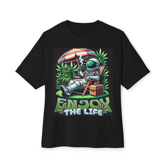Relaxed Astronaut Tee - Fun Graphic T-Shirt, Vintage Vibe Shirt, Unisex Summer Top