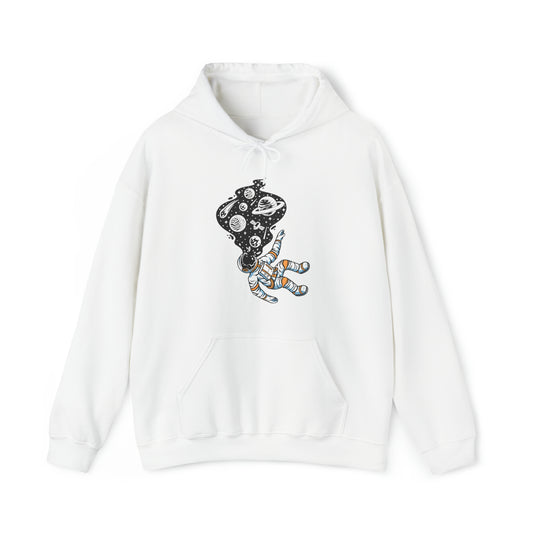 Sudadera con capucha unisex Heavy Blend™ - Los astronautas mueren en el universo