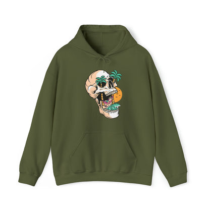 Sudadera con capucha unisex Heavy Blend™ - Skull Island Beach