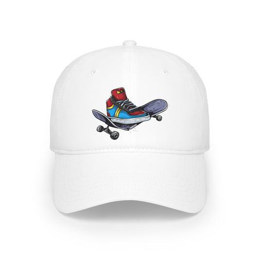 Gorra de béisbol de perfil bajo - Zapato para andar en monopatín al aire libre