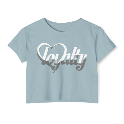 Crop top de festival para mujer - White Heart Of Loyalty
