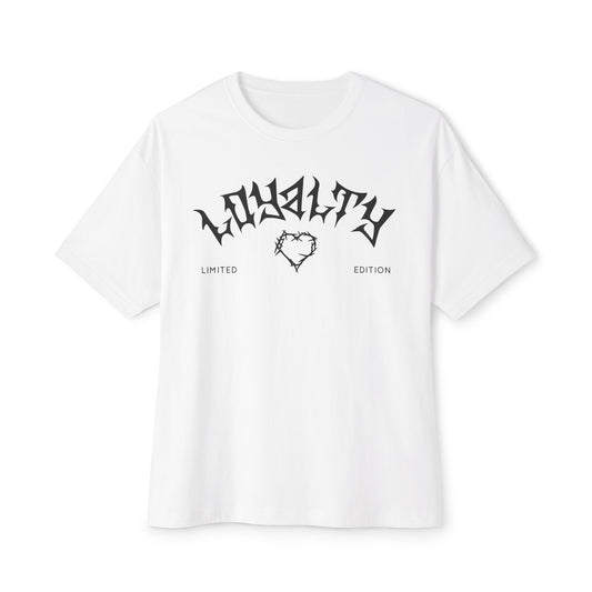 Loyalty Graphic Tee, Relaxed Oversized T-Shirt, Casual Streetwear, Gifts for Friends, Limited Edition Apparel
