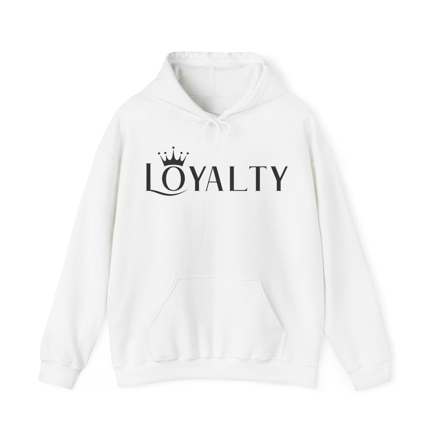 Sudadera con capucha unisex Heavy Blend™ - Negro Loyalty Reigns