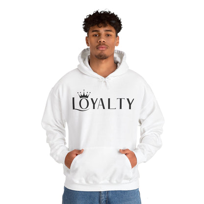 Sudadera con capucha unisex Heavy Blend™ - Negro Loyalty Reigns