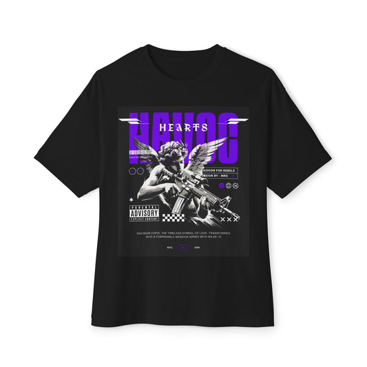 Cupic - Retro Graphic Tee, Unisex Oversized Boxy Tee