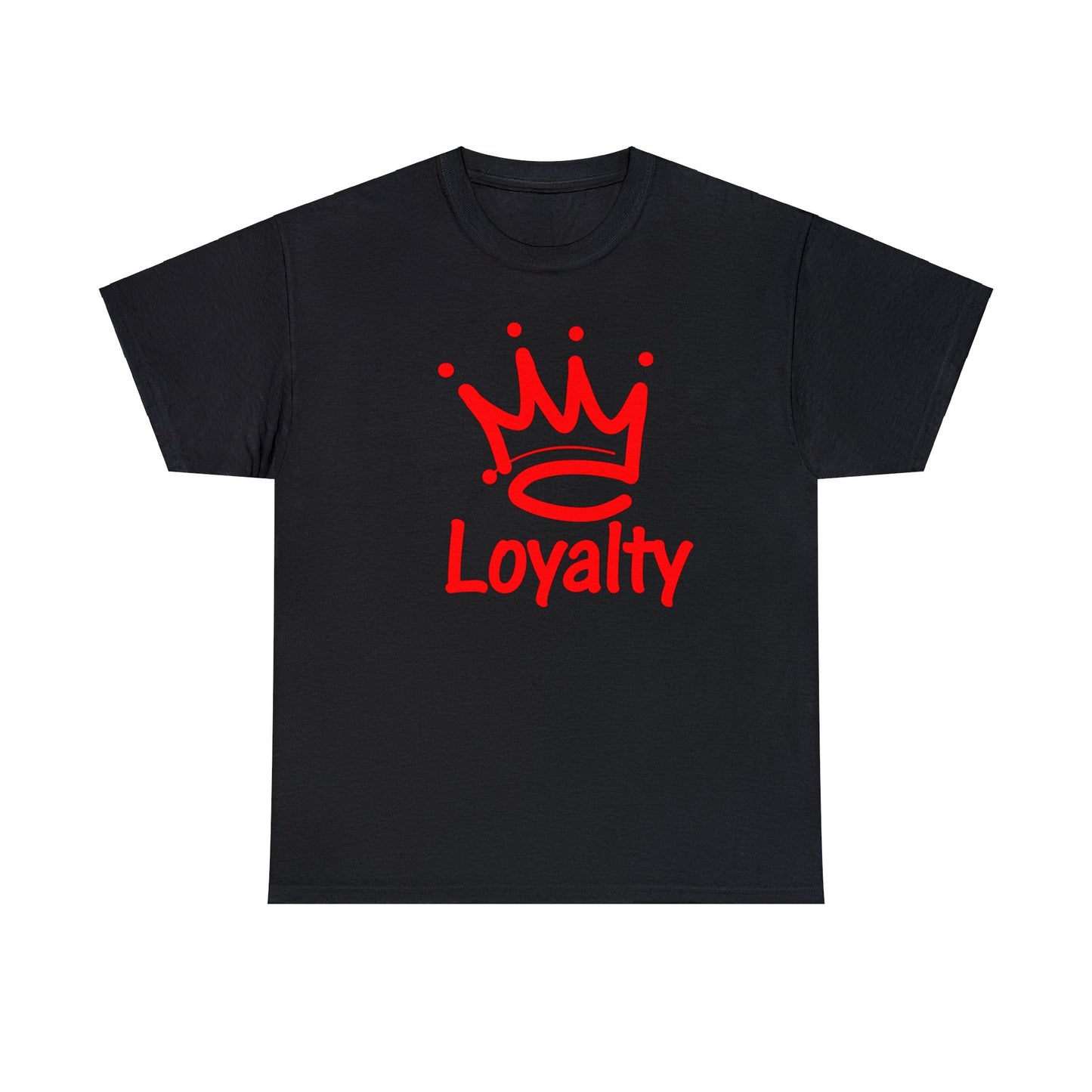 Camiseta unisex de algodón pesado - Corona Roja de Lealtad