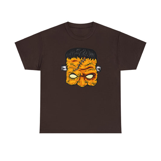 Camiseta unisex de algodón pesado - Calabaza aterradora Halloween