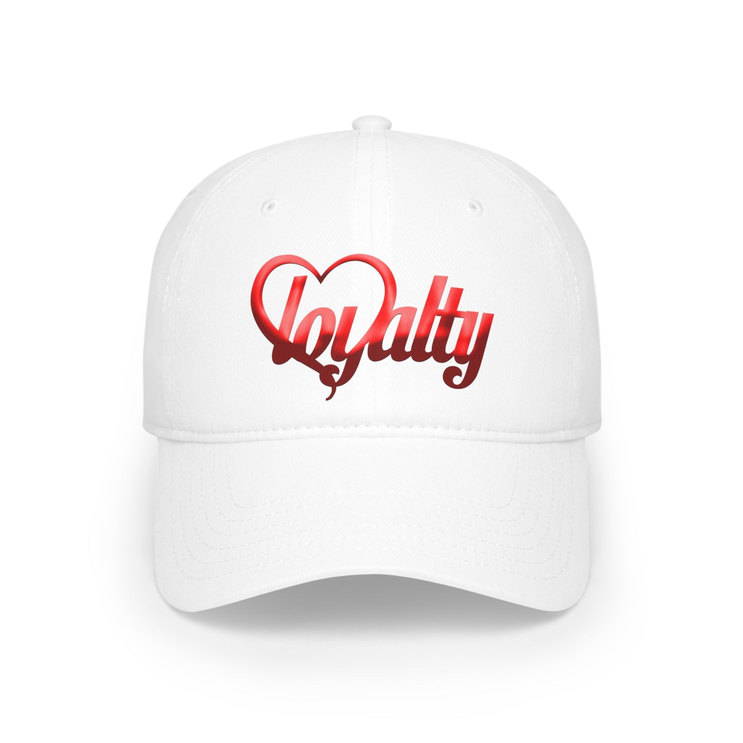 Gorra de béisbol de perfil bajo - Red Heart Of Loyalty