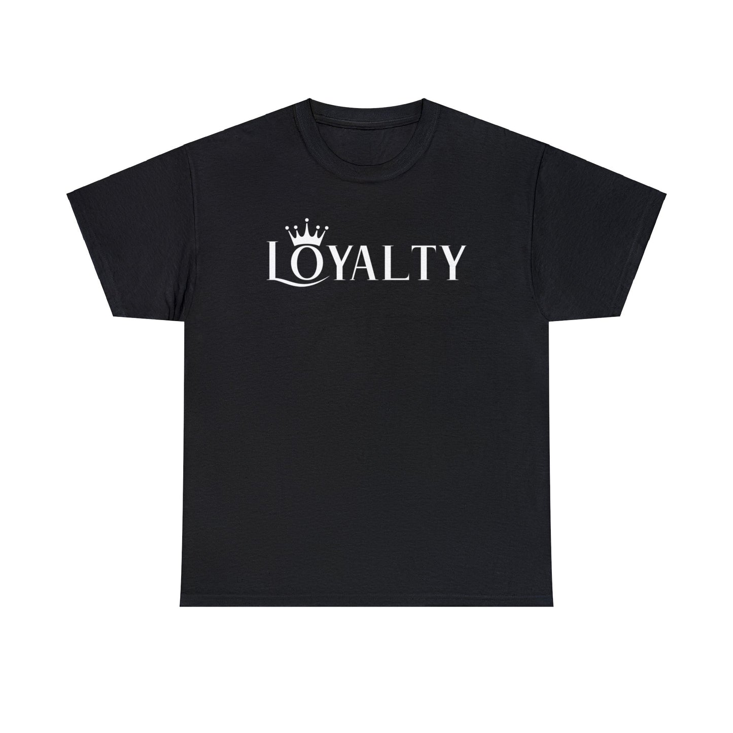 Camiseta unisex de algodón pesado - Reina la lealtad blanca