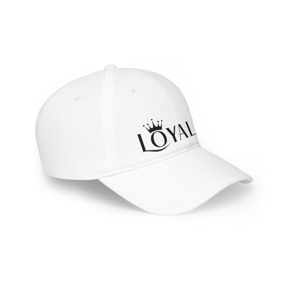 Gorra de béisbol de perfil bajo - Negro La lealtad reina