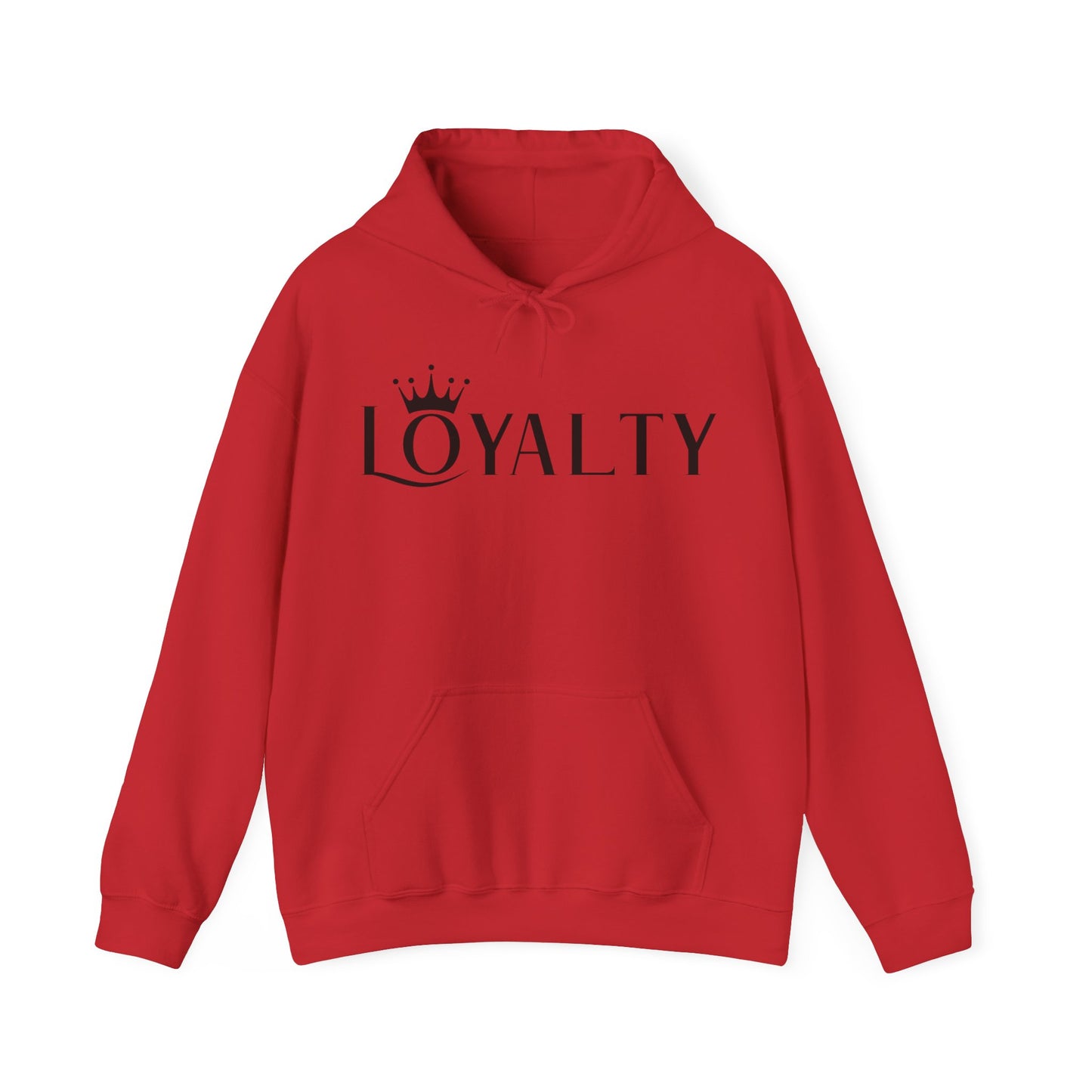 Sudadera con capucha unisex Heavy Blend™ - Negro Loyalty Reigns