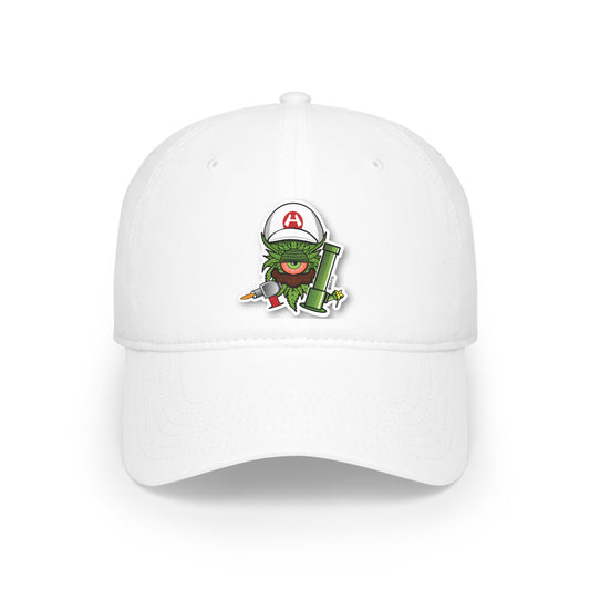 Gorra de béisbol de perfil bajo - Fire Mario Dab Clops
