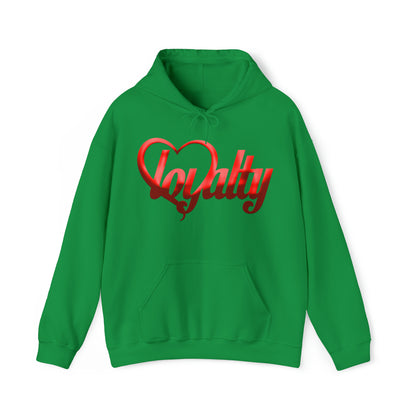 Sudadera con capucha unisex Heavy Blend™ - Corazón rojo de lealtad