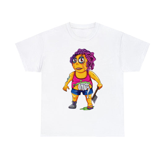 Camiseta unisex de algodón pesado - Zombi femenino