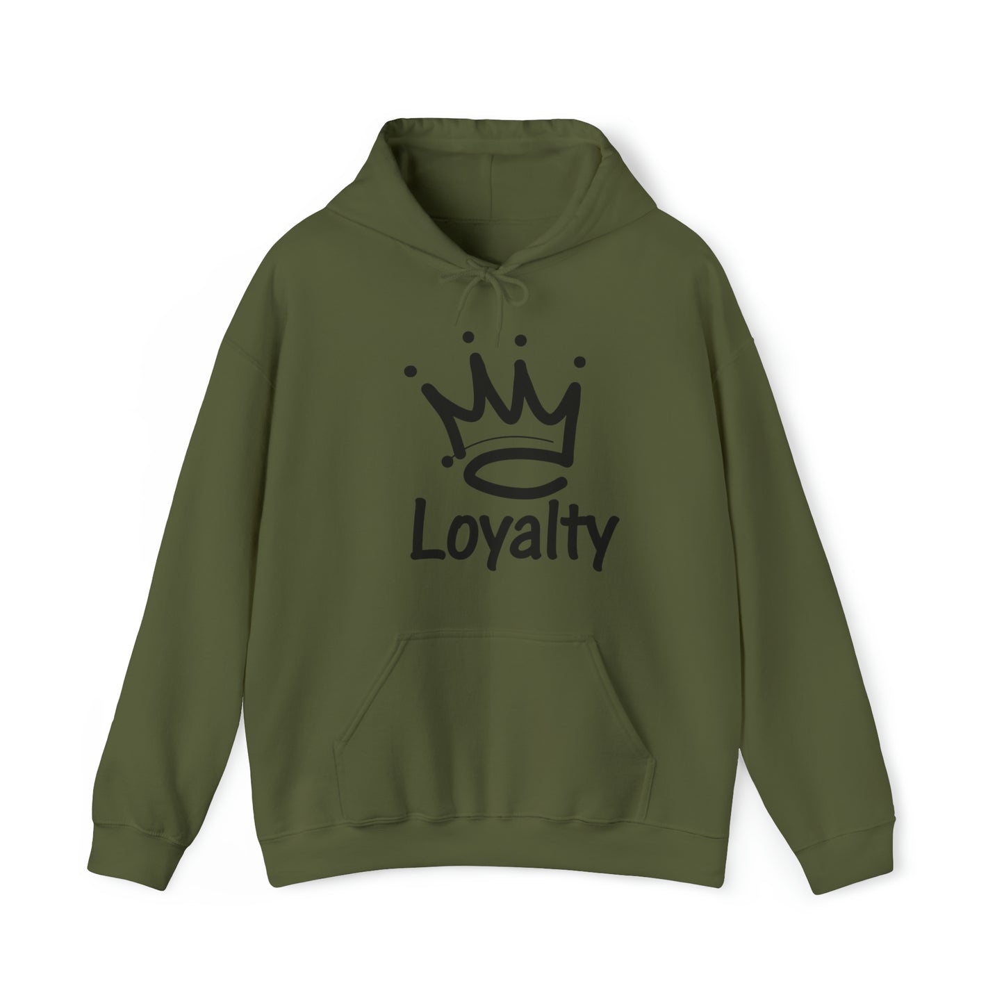 Sudadera con capucha unisex Heavy Blend™ - Black Crown Of Loyalty