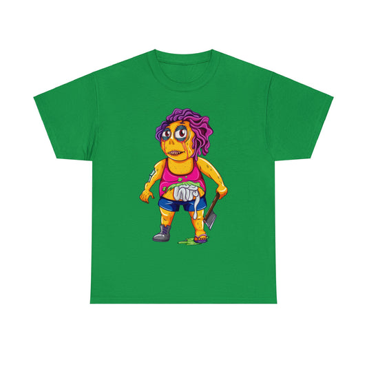 Camiseta unisex de algodón pesado - Zombi femenino