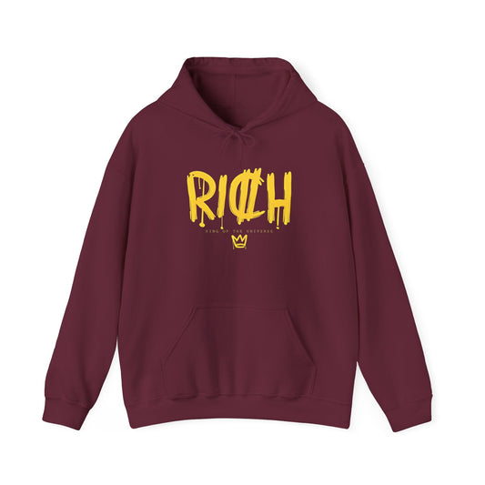 Sudadera con capucha unisex Heavy Blend™ - Caligrafía rica