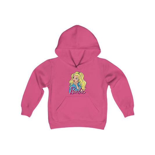 Sudadera con capucha de mezcla pesada juvenil - Barbie