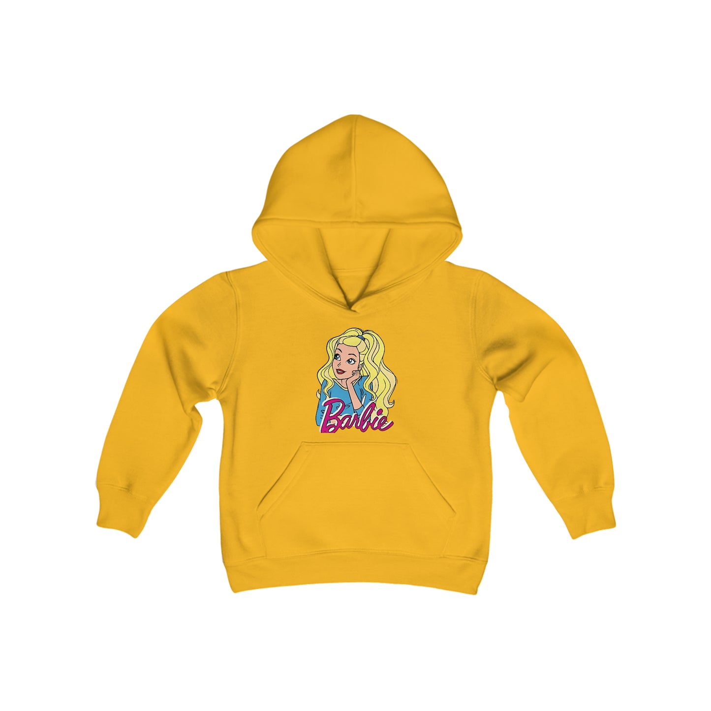 Sudadera con capucha de mezcla pesada juvenil - Barbie