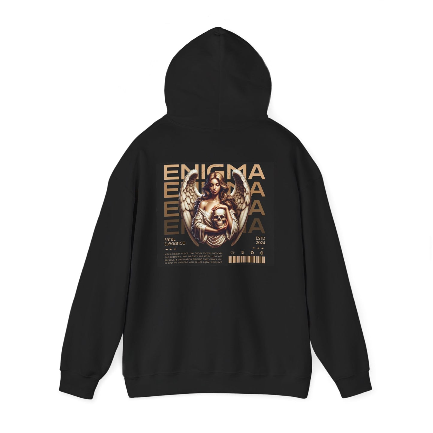 Enigma - Stylish Unisex Heavy Blend™ Hoodie with Unique Design, Music Festivals, and Parties