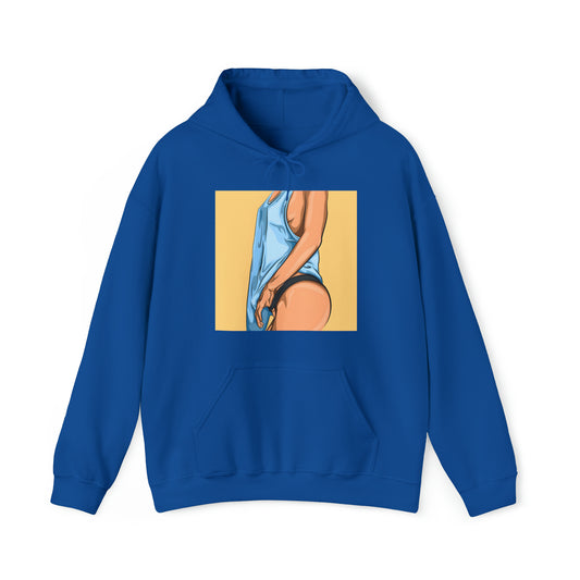 Sudadera con capucha unisex Heavy Blend™ - Mujer joven atractiva