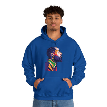 Sudadera con capucha unisex Heavy Blend™ - Nipsey Hussle Pop Art