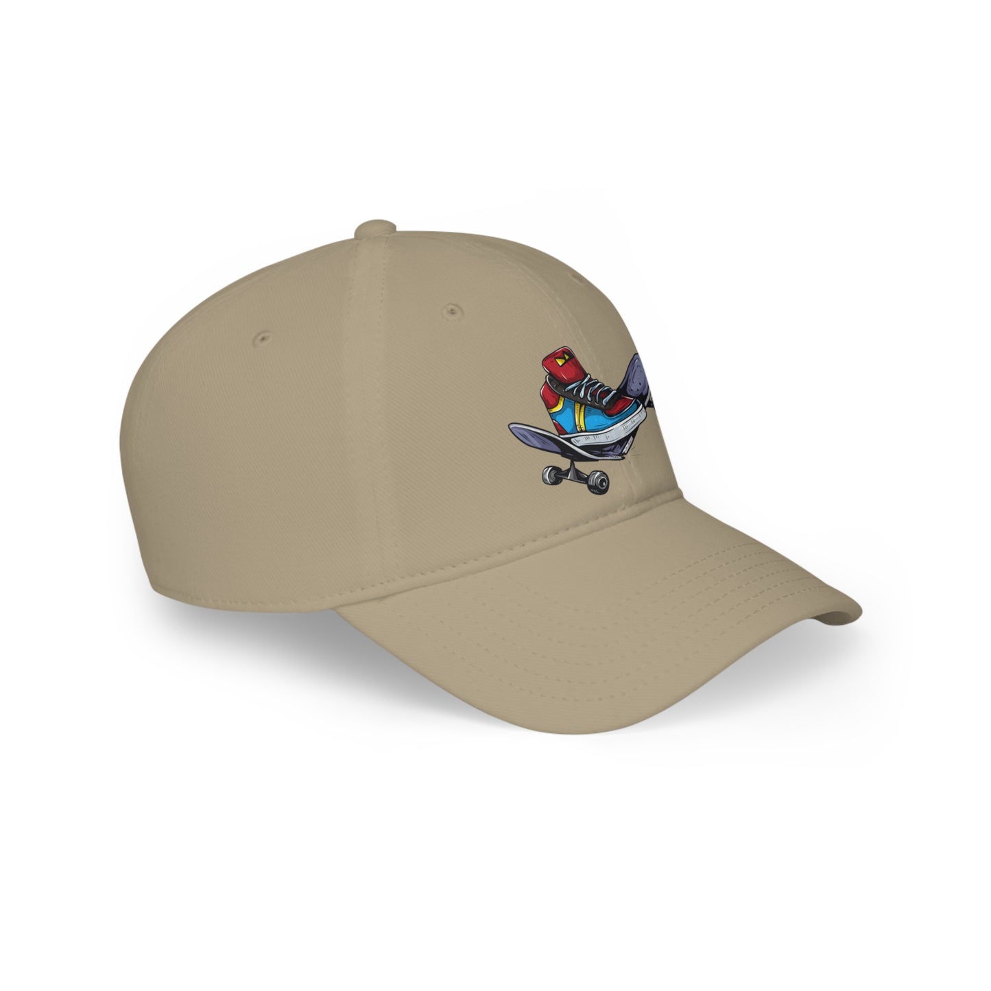 Gorra de béisbol de perfil bajo - Zapato para andar en monopatín al aire libre