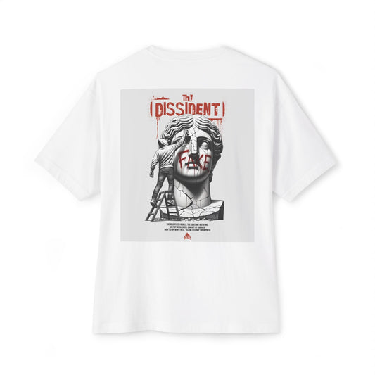 The Dissident - Edgy Graphic Tee, Artistic Oversized T-Shirt, Casual Streetwear, Unisex Fashion Top