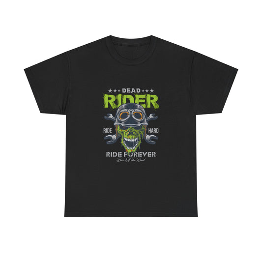 Camiseta unisex de algodón pesado - El jinete muerto cabalga duro