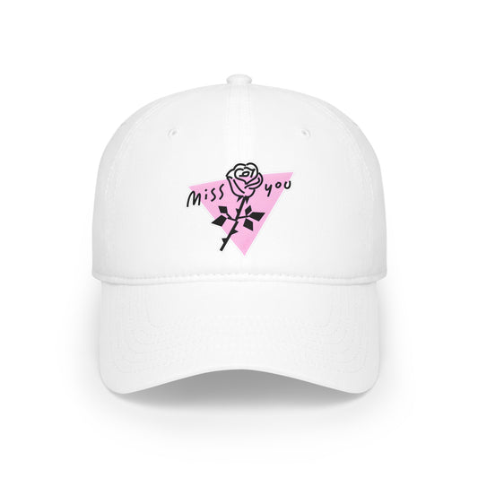 Gorra de béisbol de perfil bajo - Te extraño
