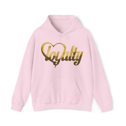 Sudadera con capucha unisex Heavy Blend™ - Corazón dorado de lealtad