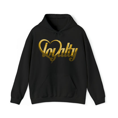 Sudadera con capucha unisex Heavy Blend™ - Corazón dorado de lealtad