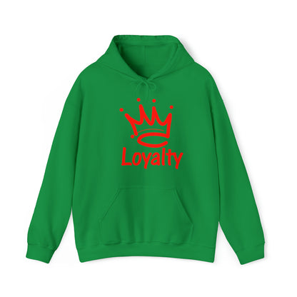 Sudadera con capucha unisex Heavy Blend™ - Corona roja de lealtad