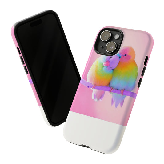 Fundas Resistentes Apple iPhone - Pájaros de Colores