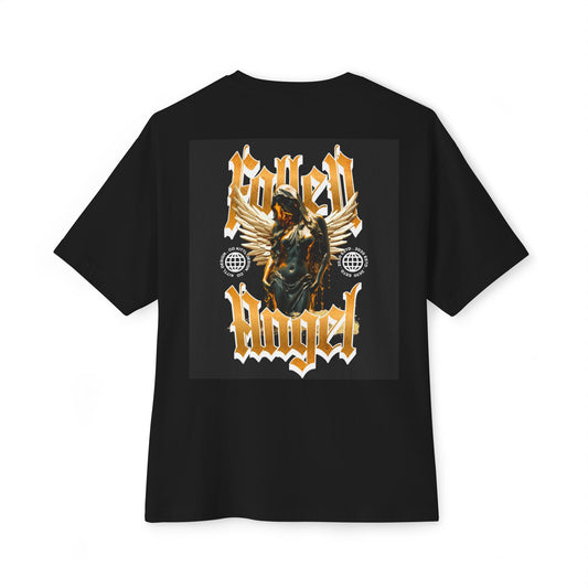 Follen Angel - Stylish Unisex Oversized Boxy Tee, Casual Wear, Graphic Tee, Streetwear