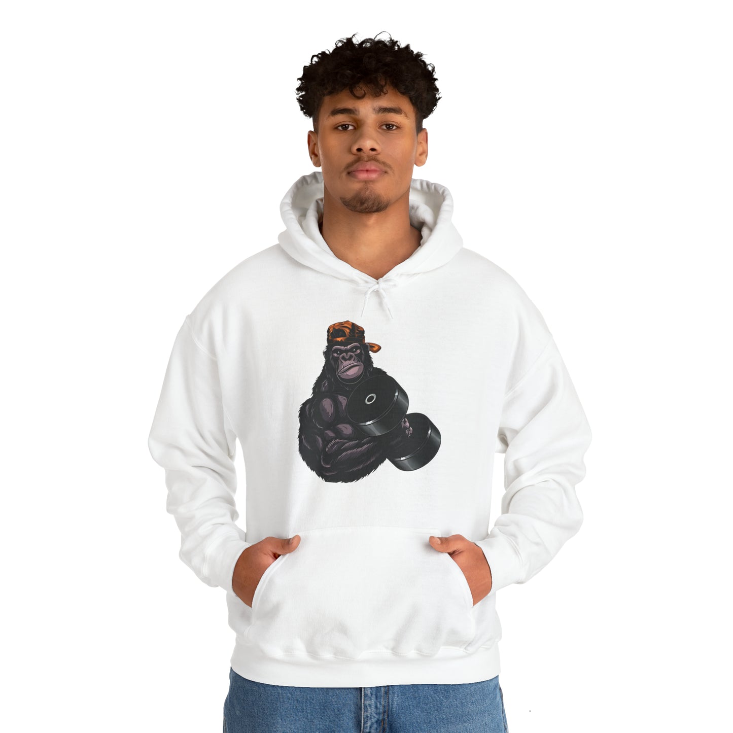 Sudadera con capucha unisex Heavy Blend™ - Gorilla Athlete