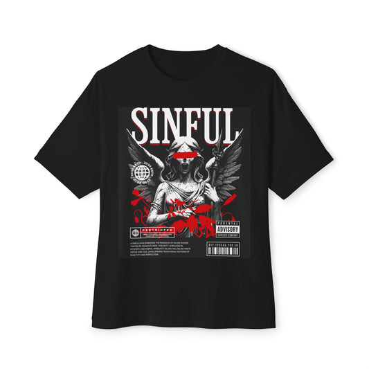 Grunge Angel - Graphic Tee, Unisex Oversized Boxy T-Shirt, Vintage Style Tee