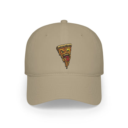 Gorra de béisbol de perfil bajo - Pizza Face Monster