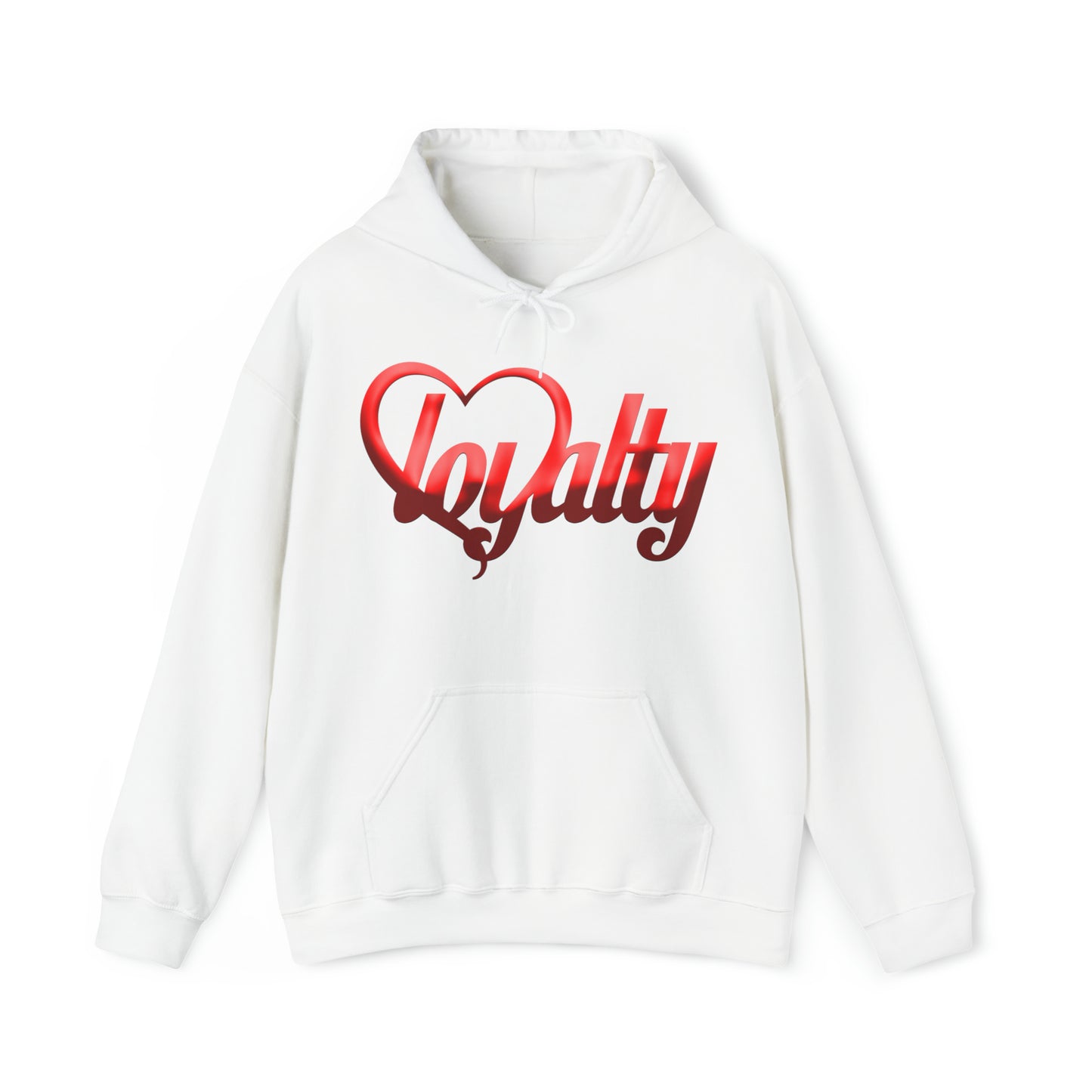 Sudadera con capucha unisex Heavy Blend™ - Corazón rojo de lealtad